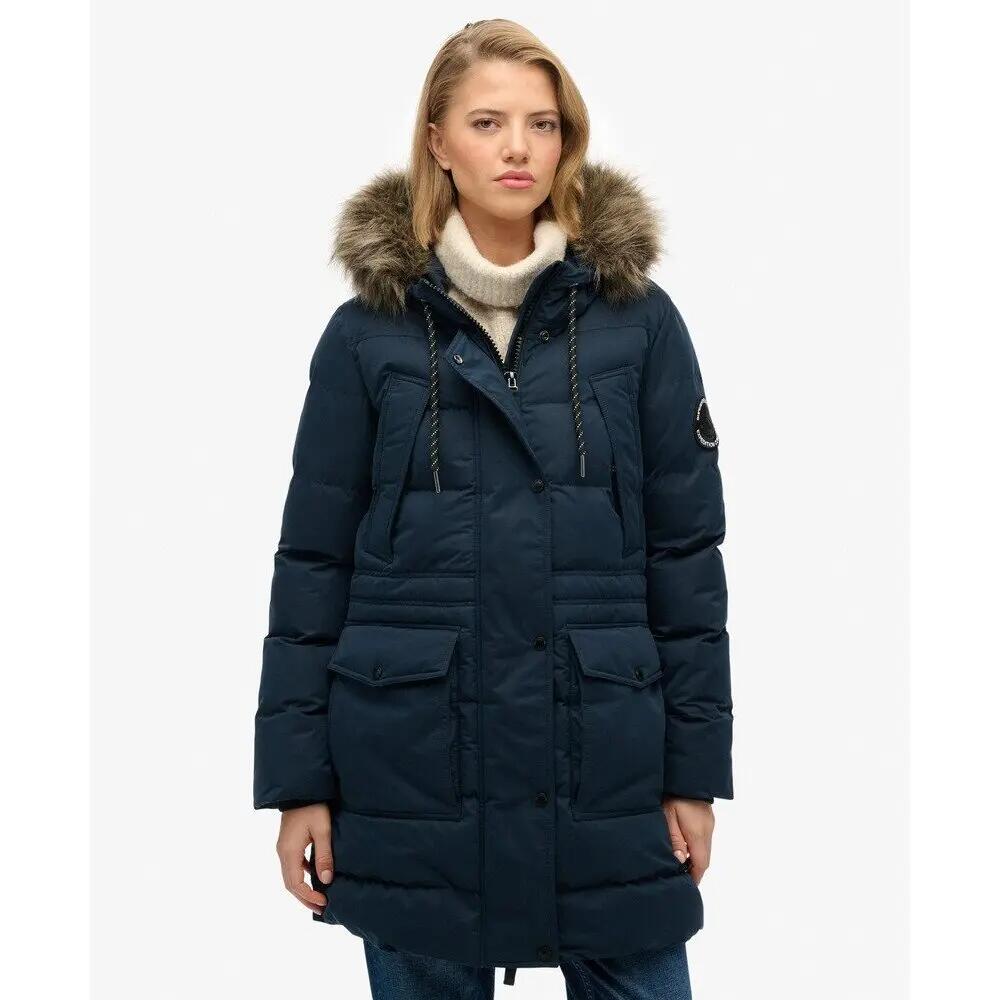 Doudoune mi longue femme Superdry Everest 3/6