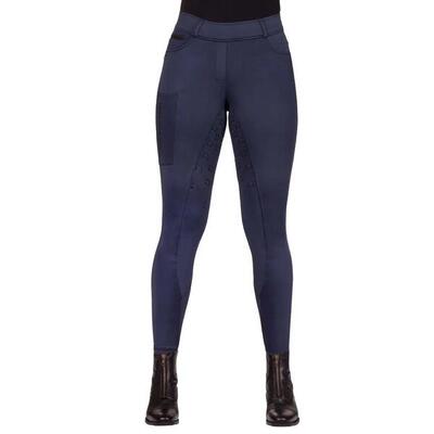 Leggings equitazione a presa completa da donna QHP Jorine