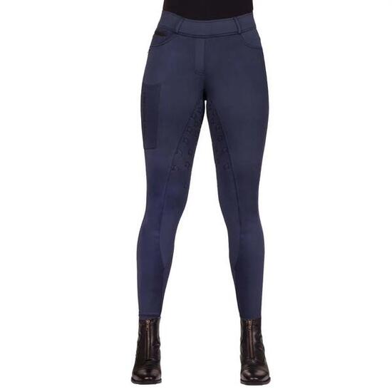 Leggings equitazione a presa completa da donna QHP Jorine