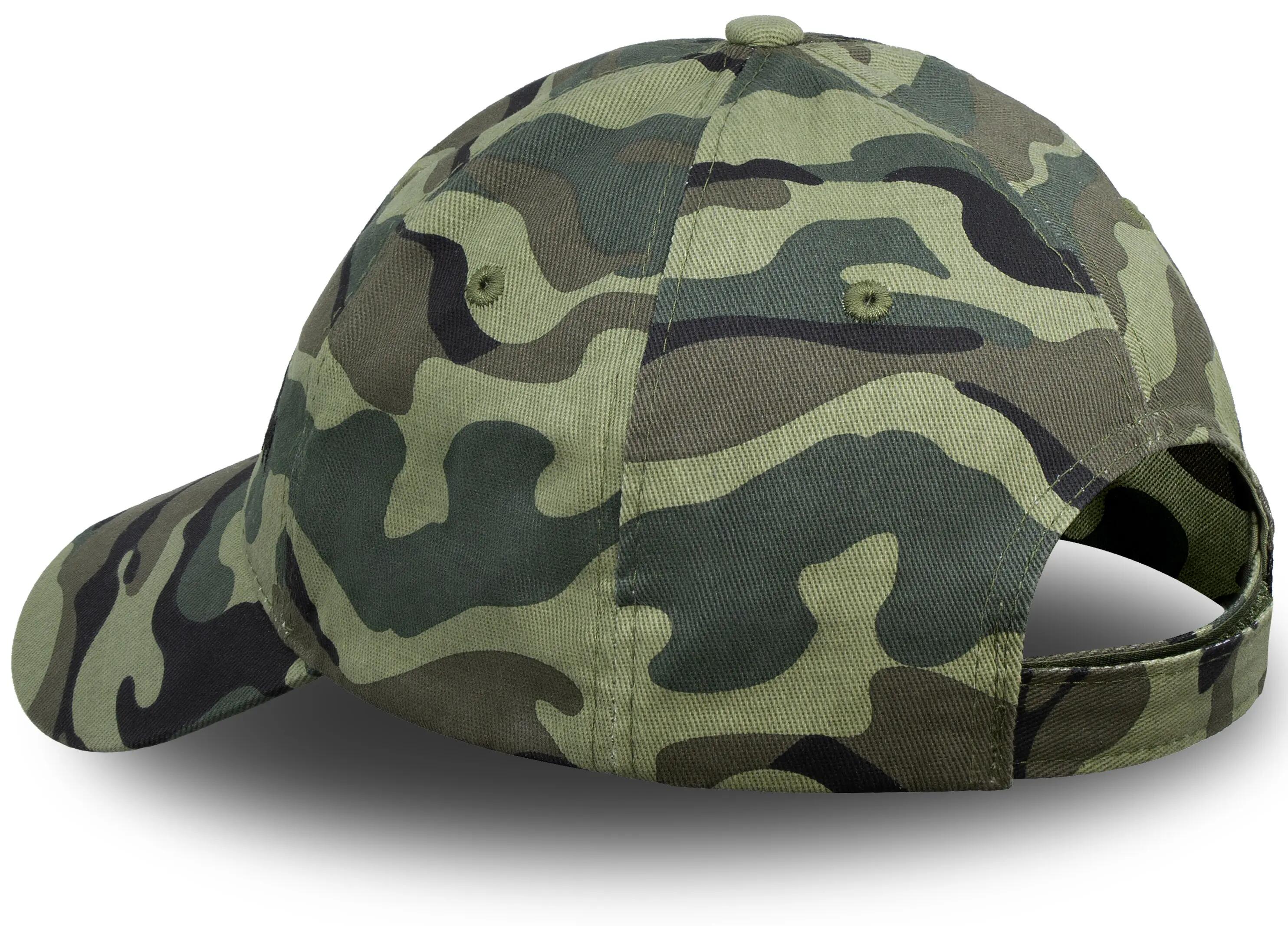 Casquette LED OutLINE Camo - Casquette avec 5 LED - Coton 3/7