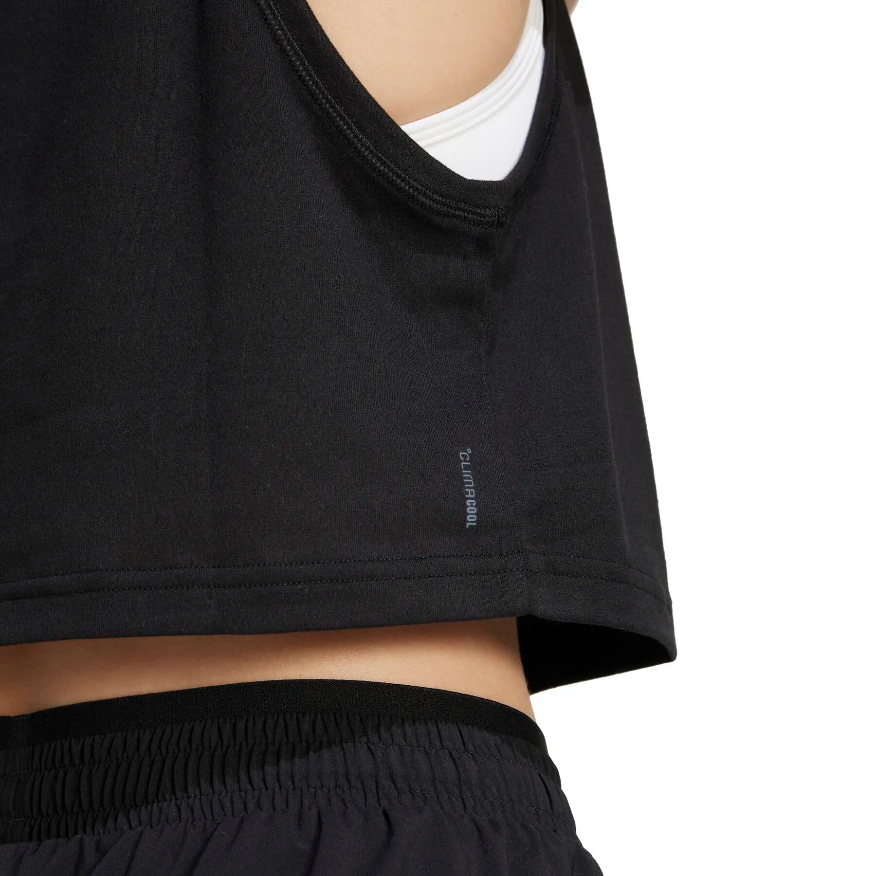 Damen-Top adidas Workout Essentials Boxy 5/6