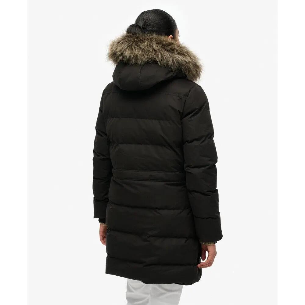 Plumífero de longitud media de mujer Superdry Everest 5/7