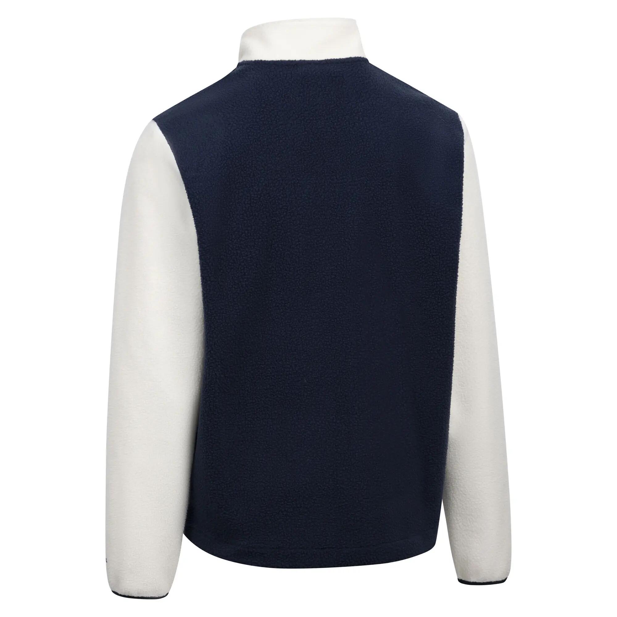 Veste Polaire Col Montant Motif/style Blocs De Couleurs HAMISH Homme (Blanc 2/3