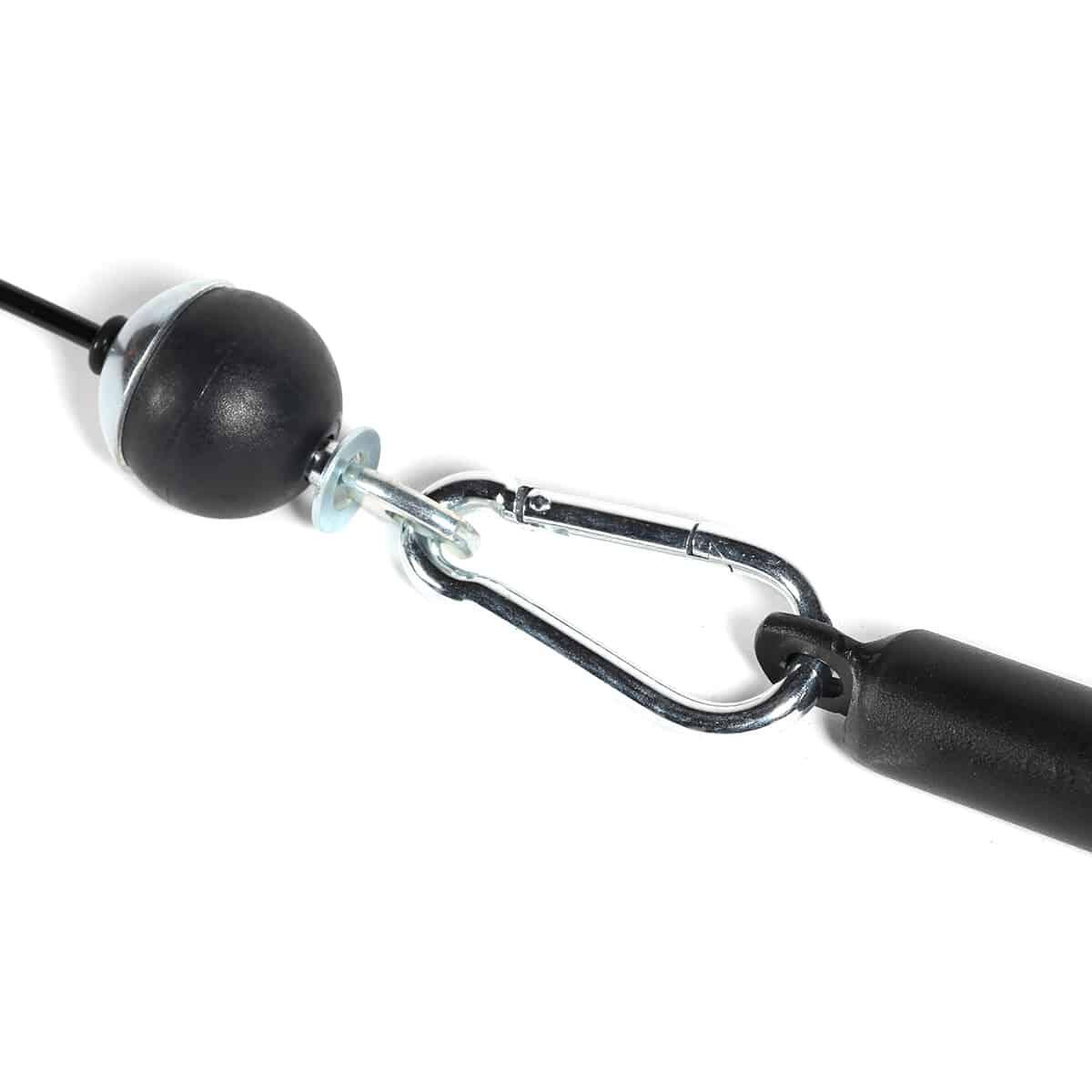 Poulie musculation GladiatorFit Pulley System 200x9x9 cm Noir 3/5