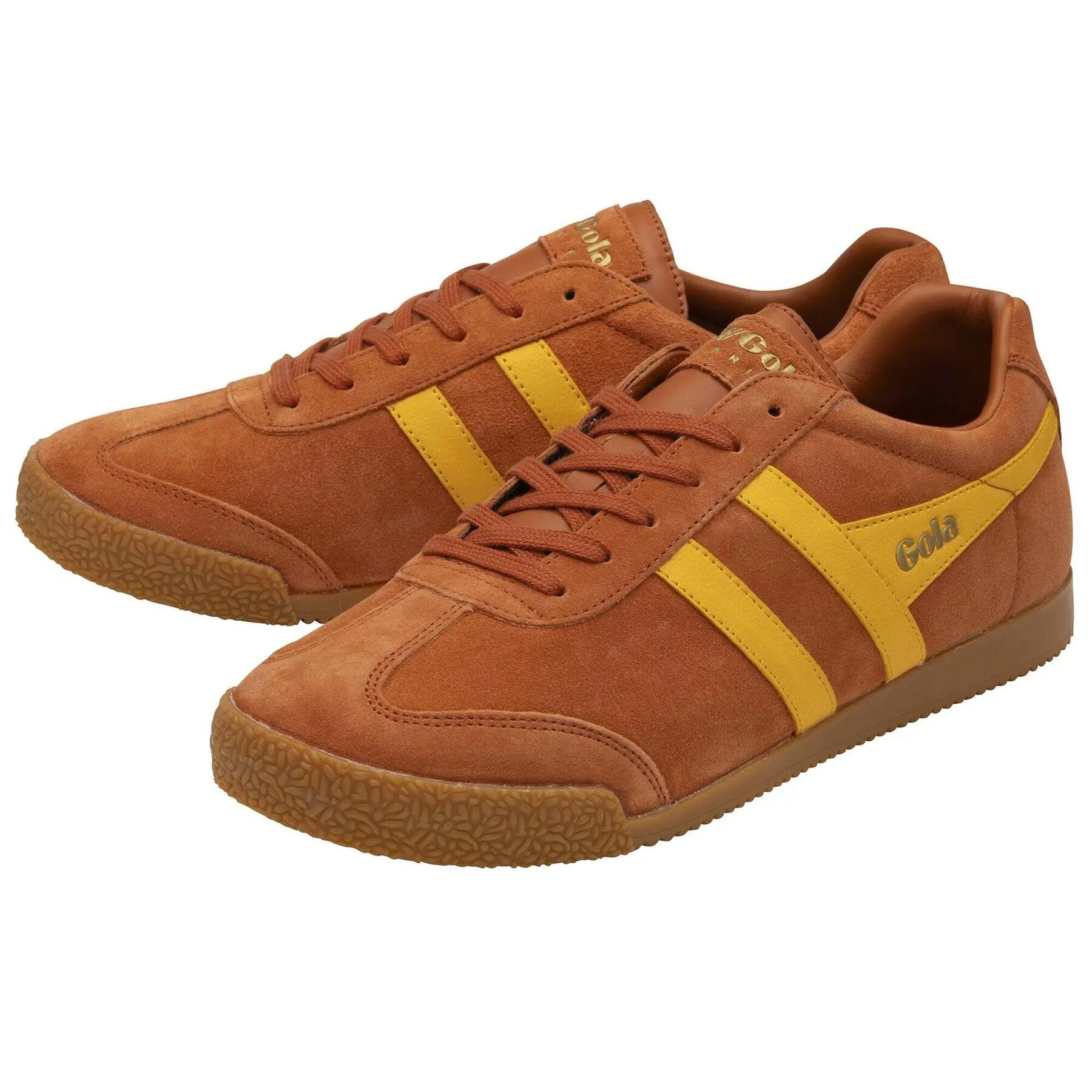 Baskets cuir Gola Harrier 3/5