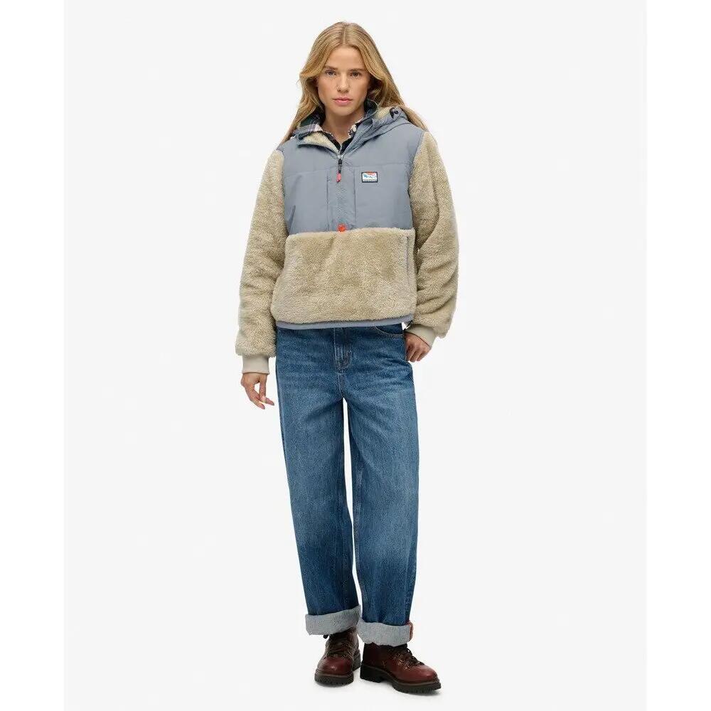 Kurtka hybrydowa zapinana na zamek damska Superdry 2/6