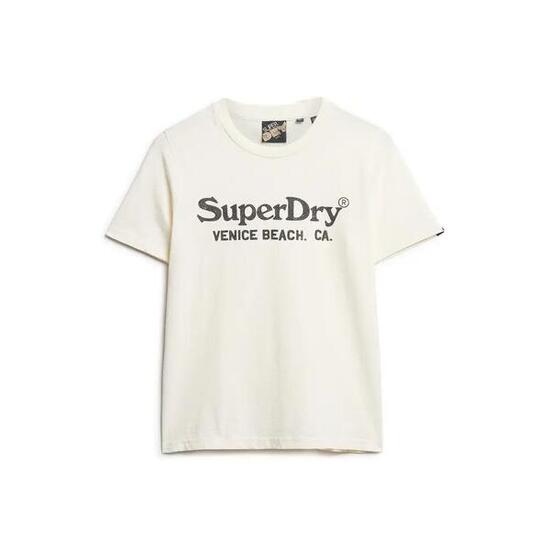 Camiseta metálica casual mujer Superdry Venue