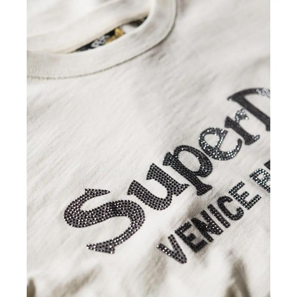 T-shirt métallisé décontracté femme Superdry Venue 6/7