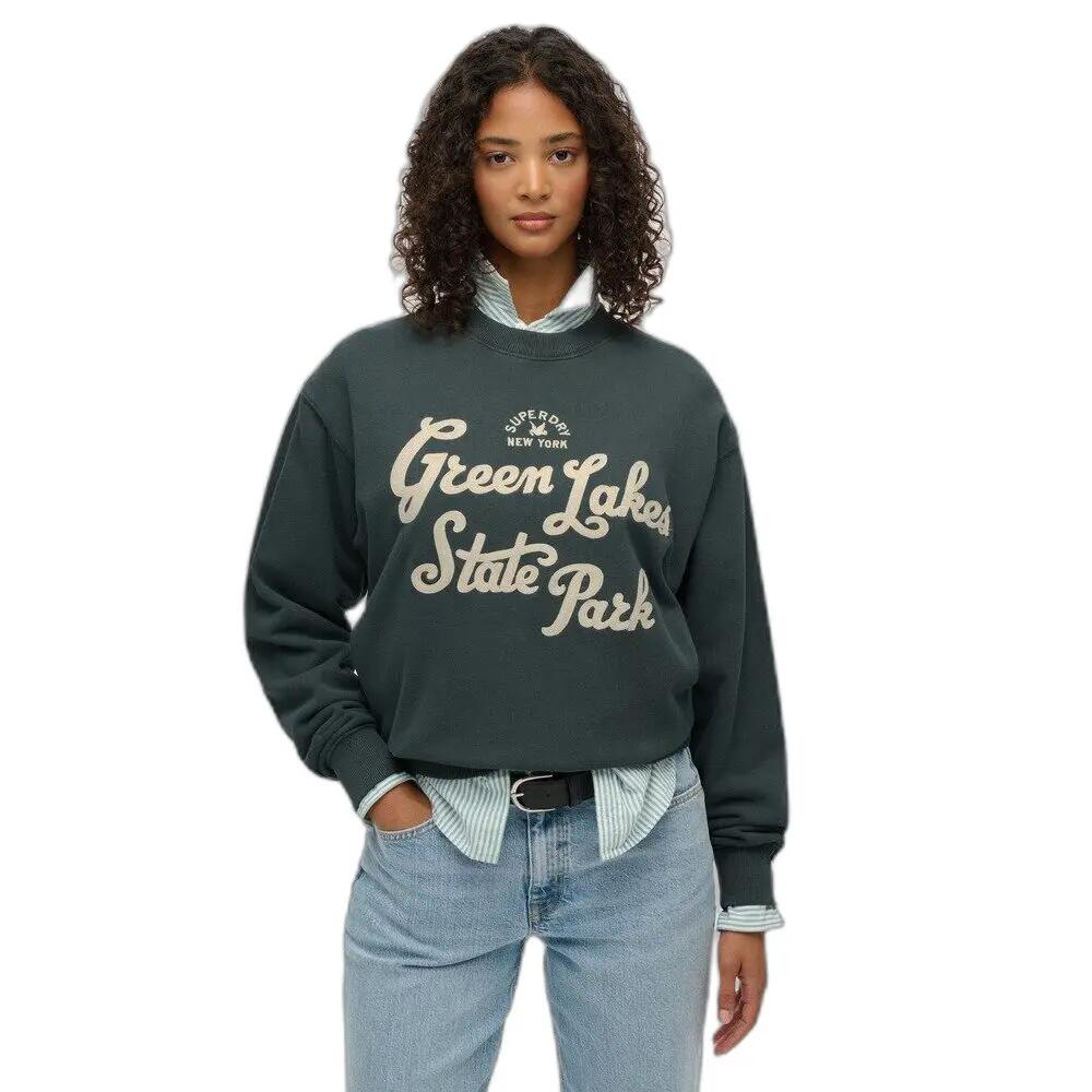 Sweatshirt femme Superdry Lo-fi Outdoor 2/7