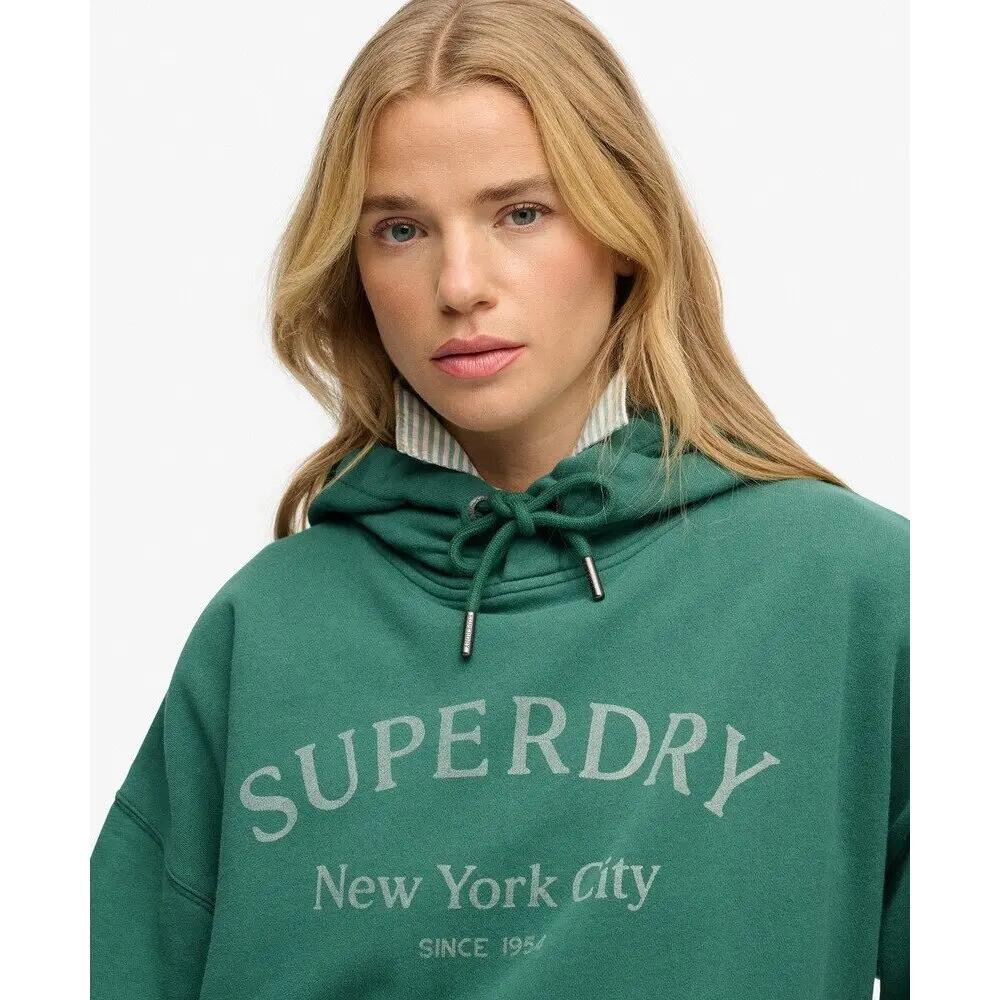 Felpa con cappuccio da donna Superdry Luxe Casual 6/7