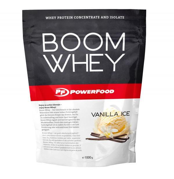 Boom Whey 1000g Powerfood One 1/3