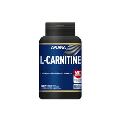 Potje met 120 capsules apurna l-carnitine