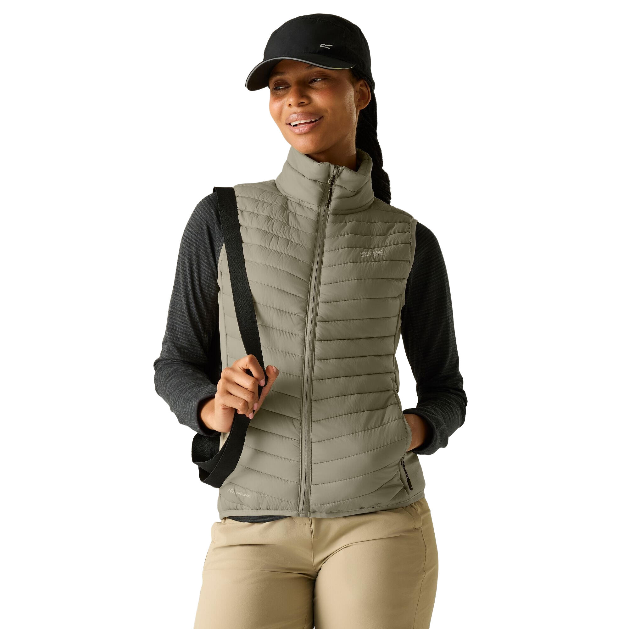 Veste Hybride Sans Manches ANDRESON Femme (Beige) 4/5
