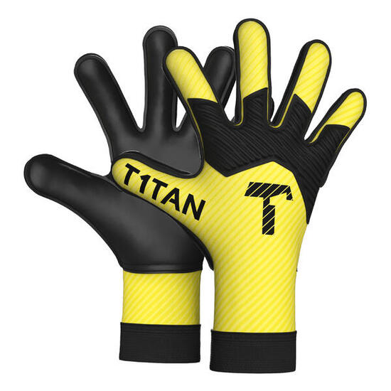 Guanti da portiere da calcio per bambini AROX Yellow taglie 3-8