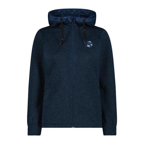 Veste à capuche technique tricotée femme CMP