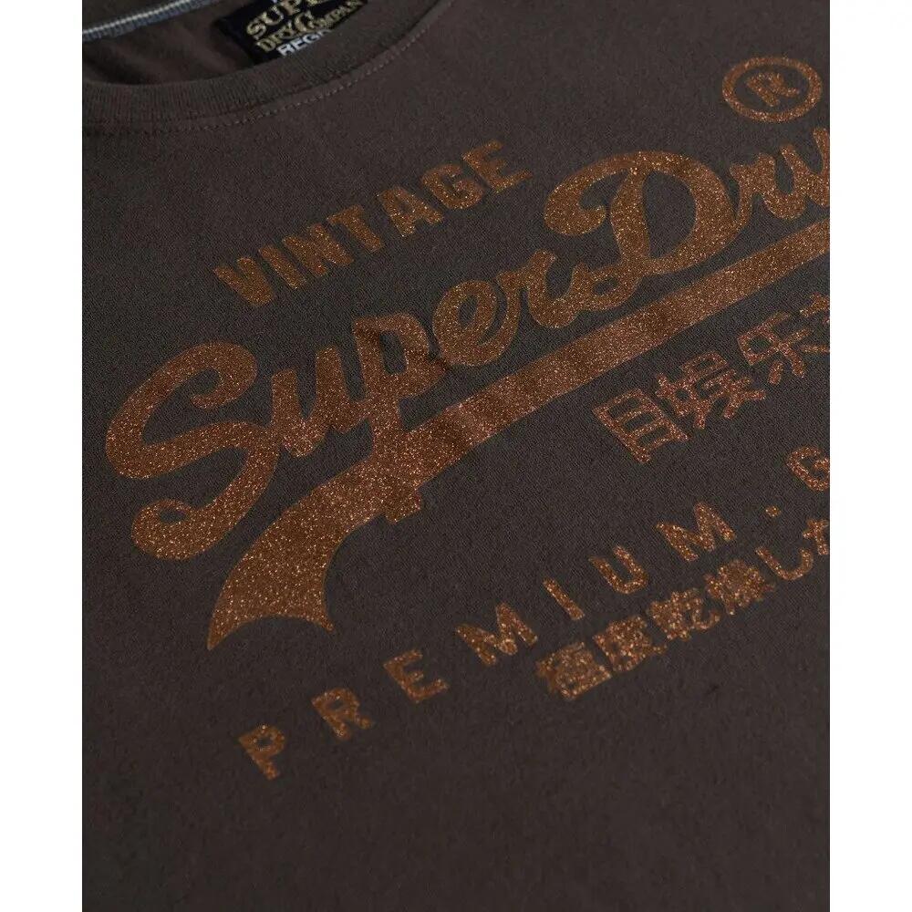 T-shirt con logo fantasia donna Superdry Vintage 2/2