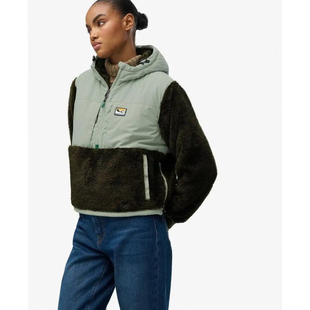 Blusão 1/2 zip mulher Superdry 5/6