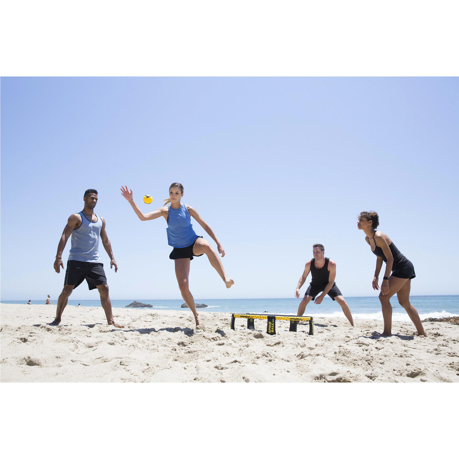 Spikeball Roundnet Set Spikeball Pro Pro Geel Zwart 4/6