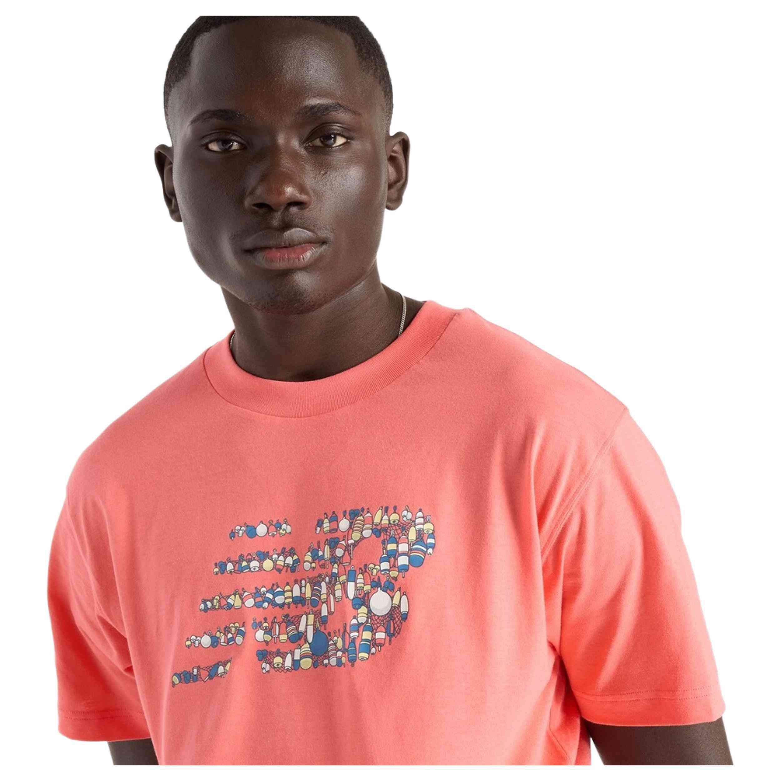 T-shirt New balance modelo MT51920DTR para homem 4/5