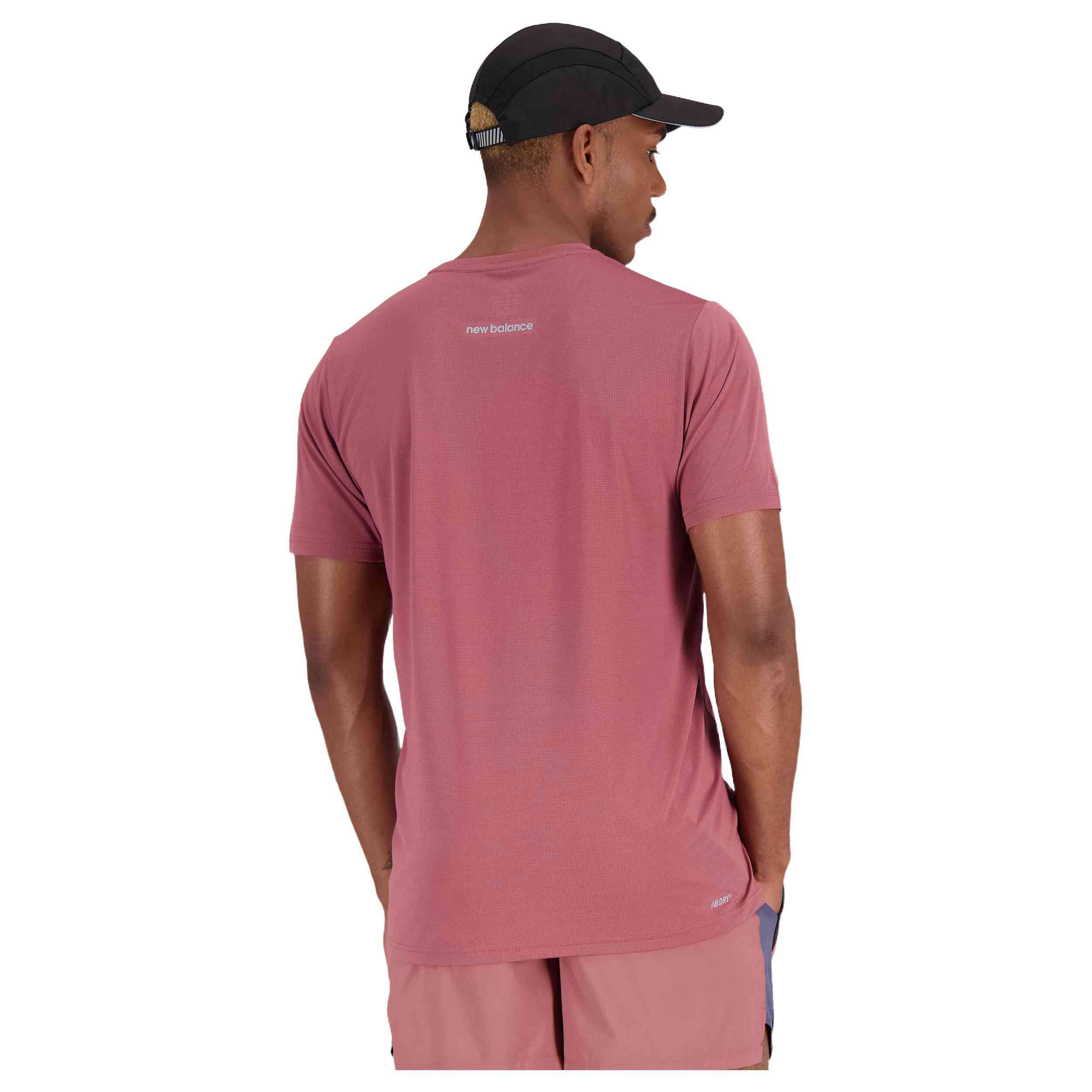 T-shirt met korte mouwen New balance model WAD voor mannen 4/5