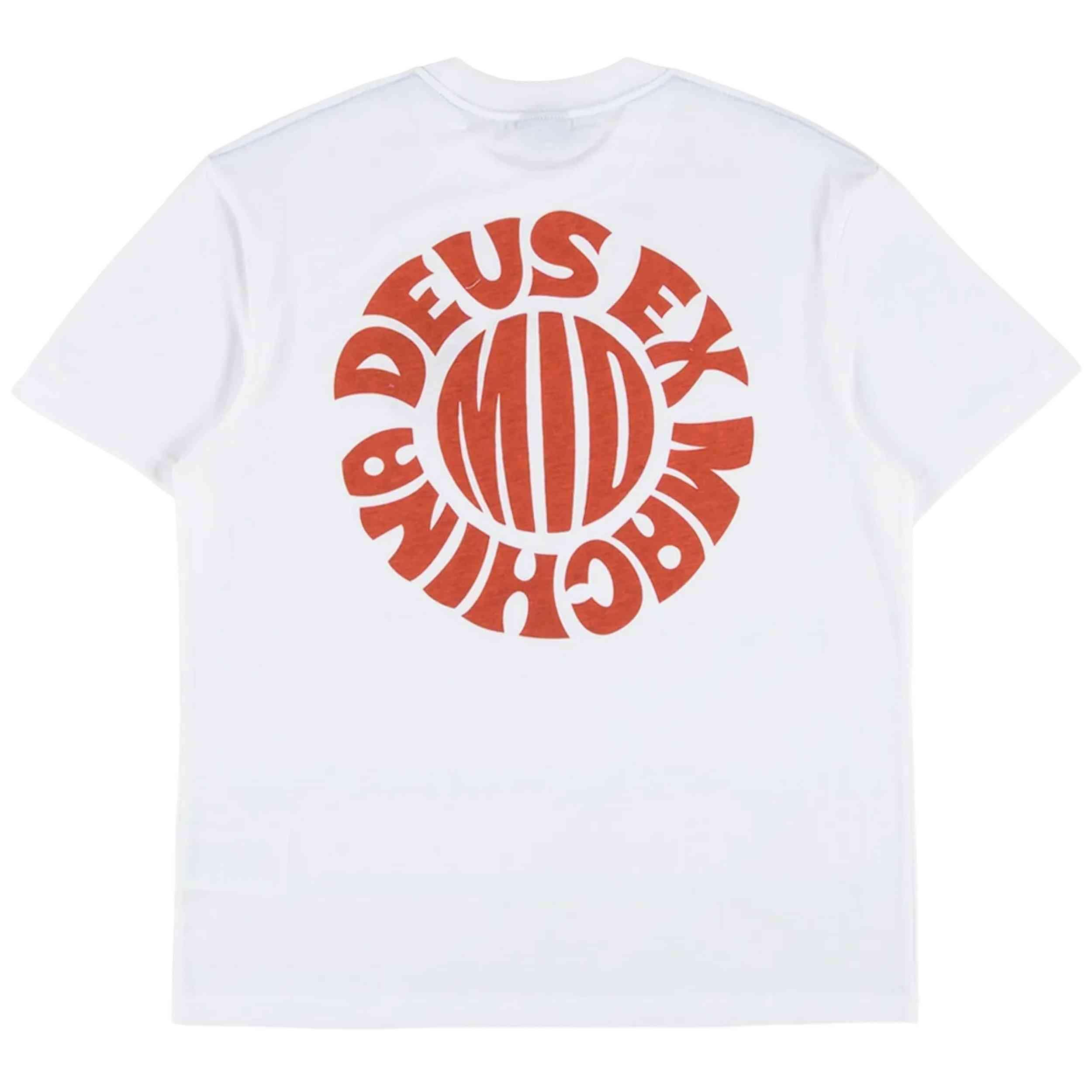 Maglia a maniche corte Deus ex machina modello DMF251253B-Vintage Whi per uomini 2/5