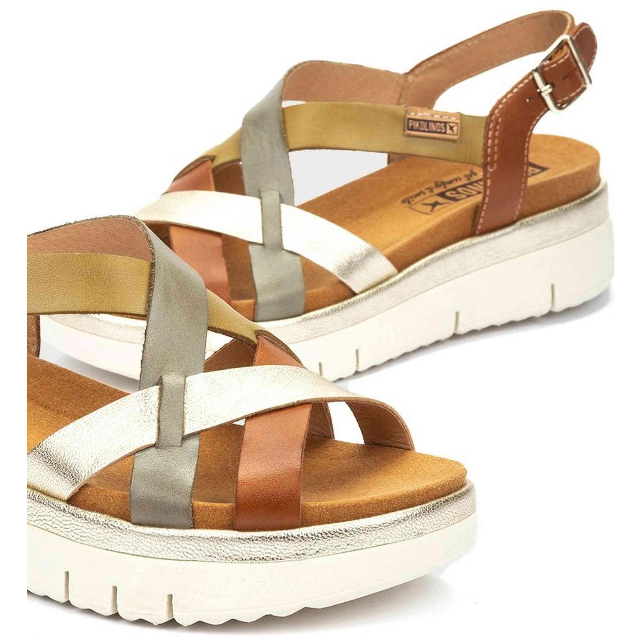 Sandali Bassi Donna Pikolinos W4n-0650 Marrone 5/5
