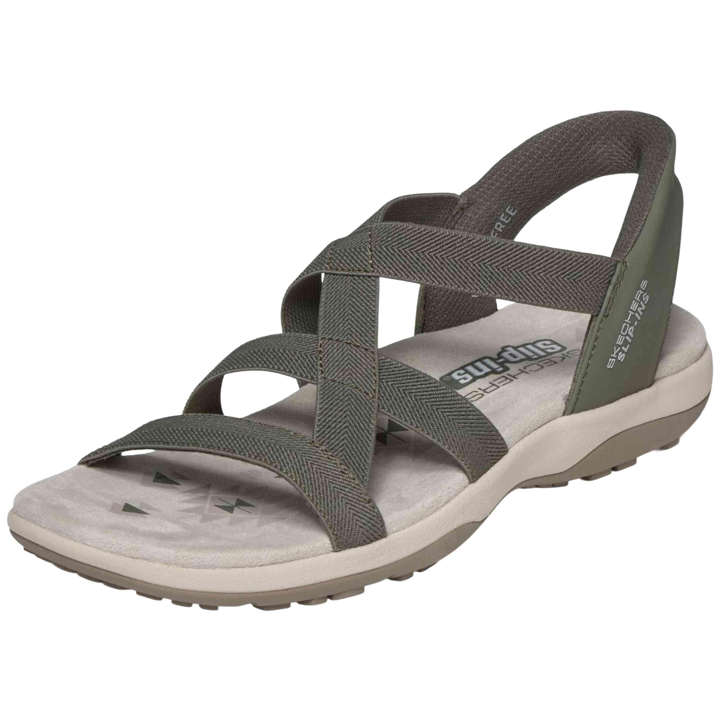 Sandales Skechers modèle 163460-OLV pour femmes 3/5