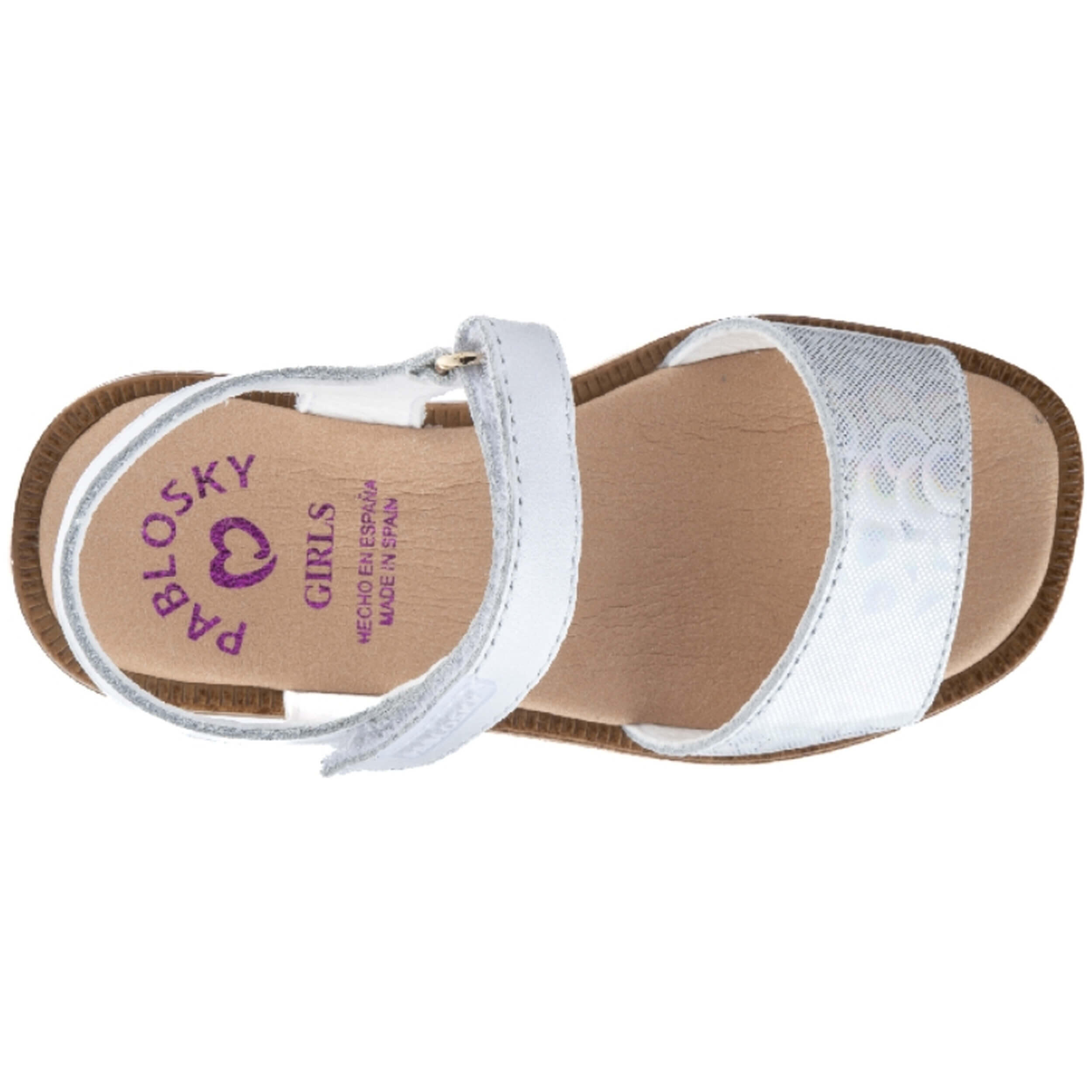 Sandales Pablosky modèle 10147-391998 pour filles 3/5