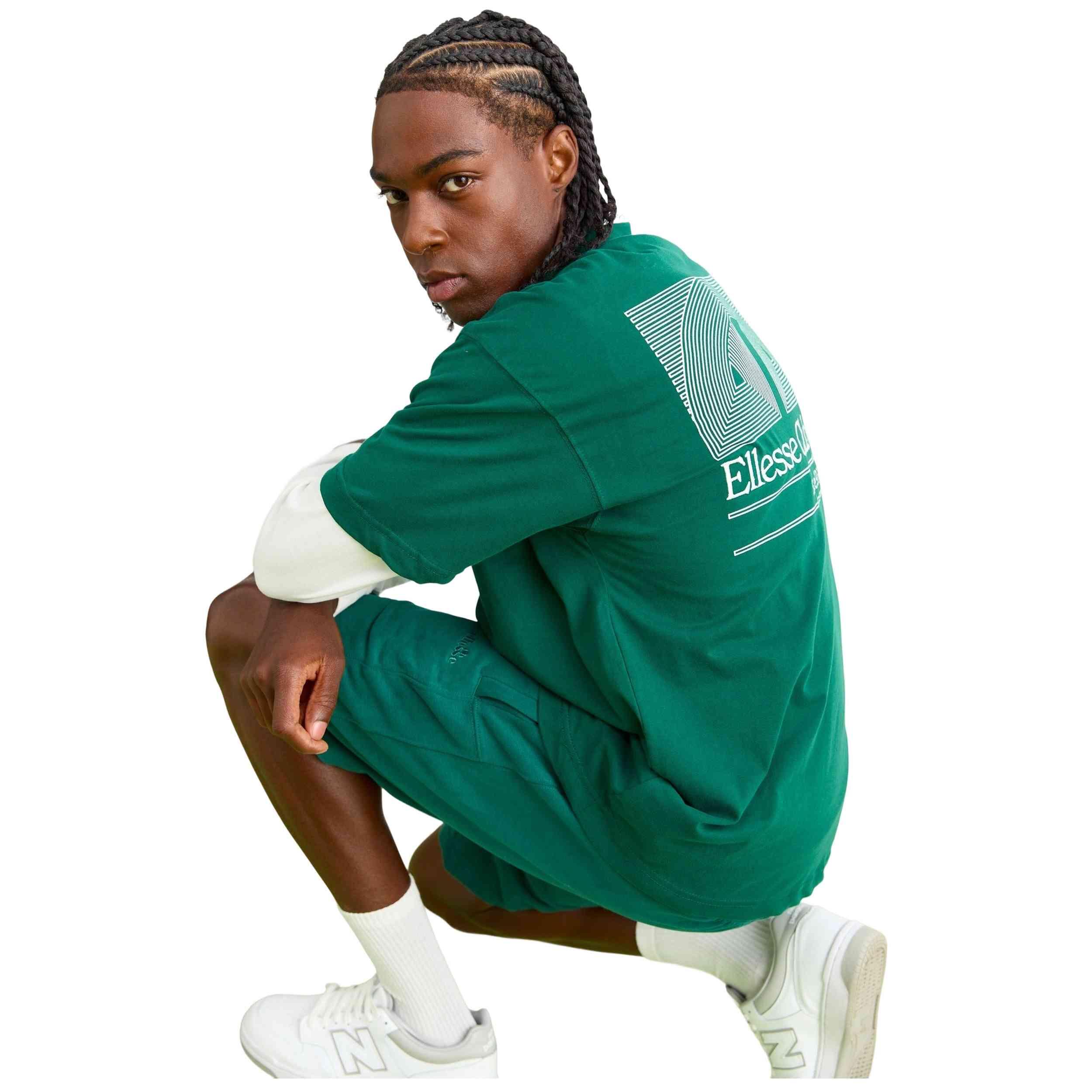 T-shirt Ellesse modelo SHB23147- VERDE OSCURO para homem 5/5