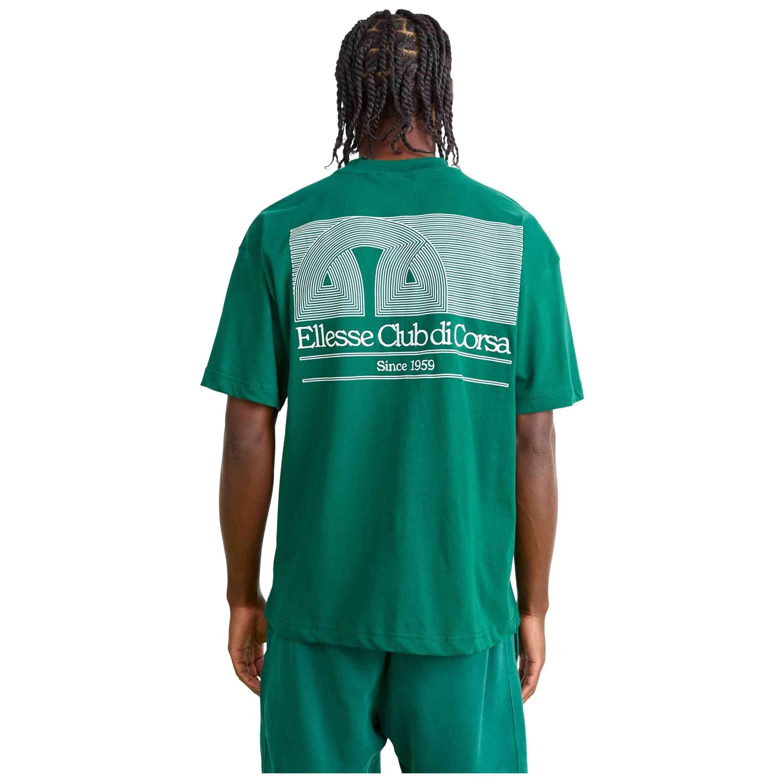 T-shirt Ellesse modelo SHB23147- VERDE OSCURO para homem 4/5
