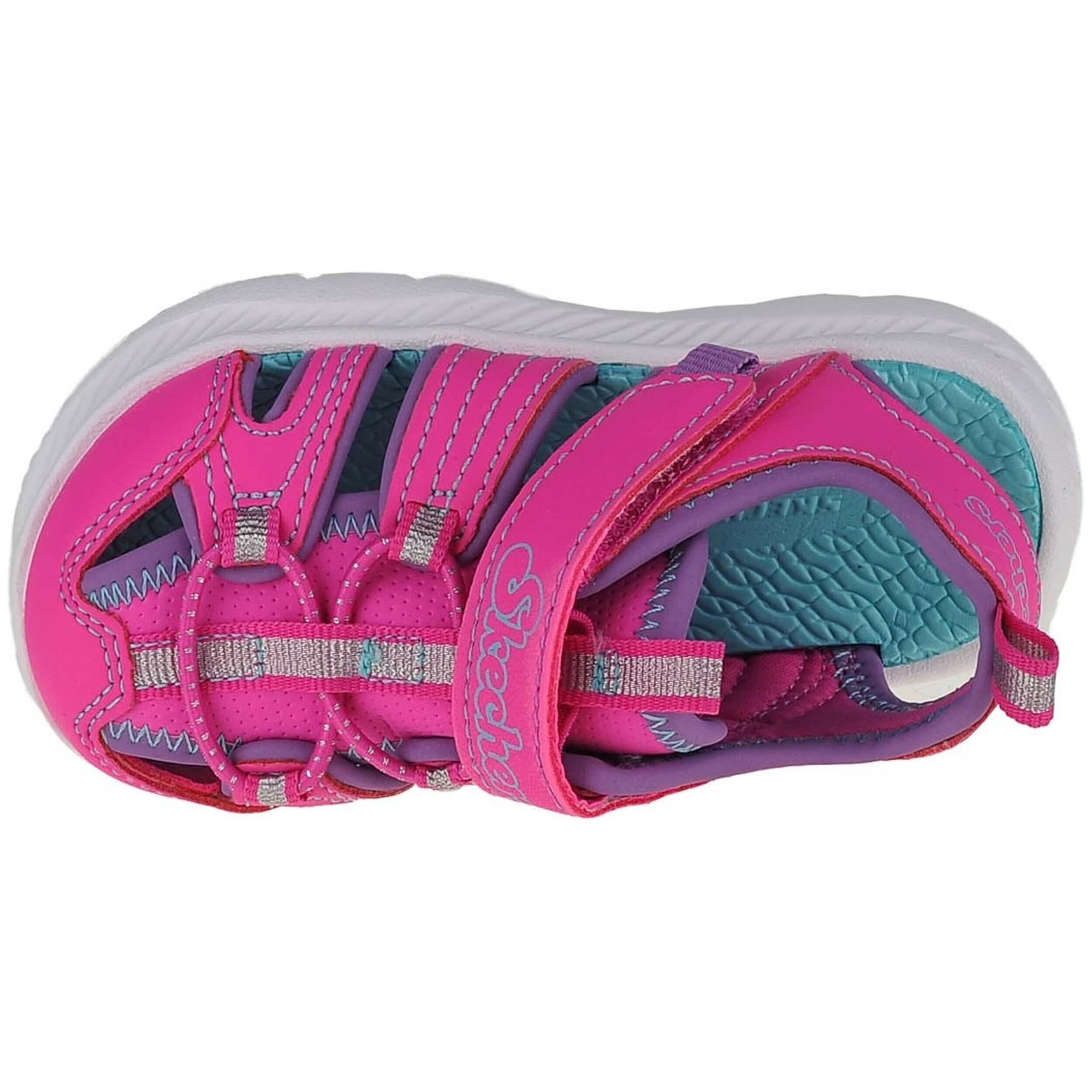 Sandalias Skechers modelo 302100N-HTPK para niñas 3/3