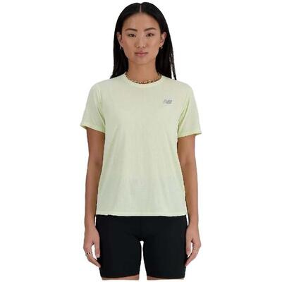 T-shirt met korte mouwen new balance model wt41253lh3 voor meisjes