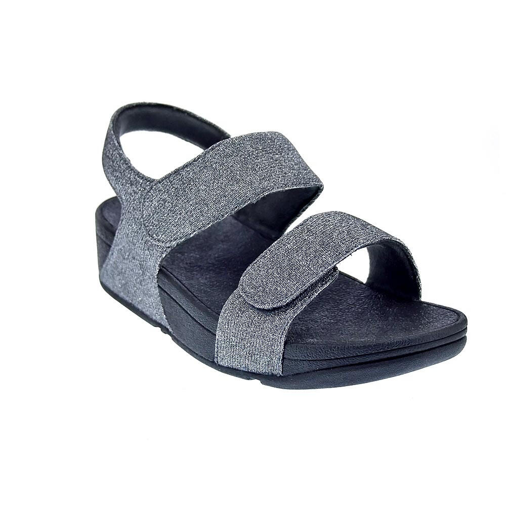 FitFlop Lulu Adjustable Shimmerlux Back-Strap Sandals  TIN 39 4/7