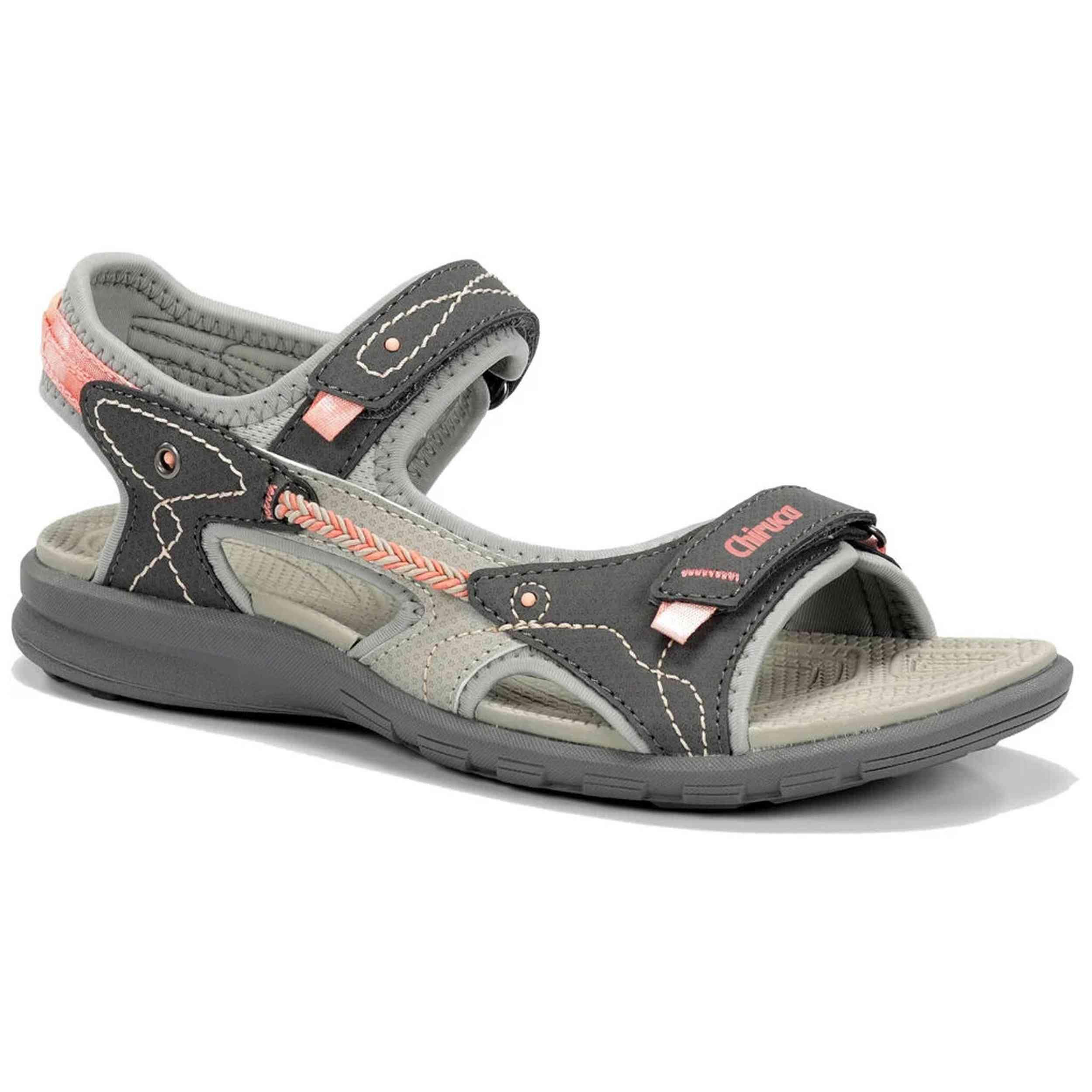 Sandales Plates Femme Chiruca Mojacar 08 Gris 2/5