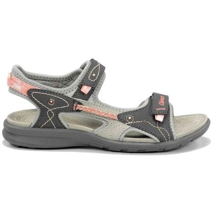 Flache Sandalen Damen Chiruca Mojacar 08 Grau