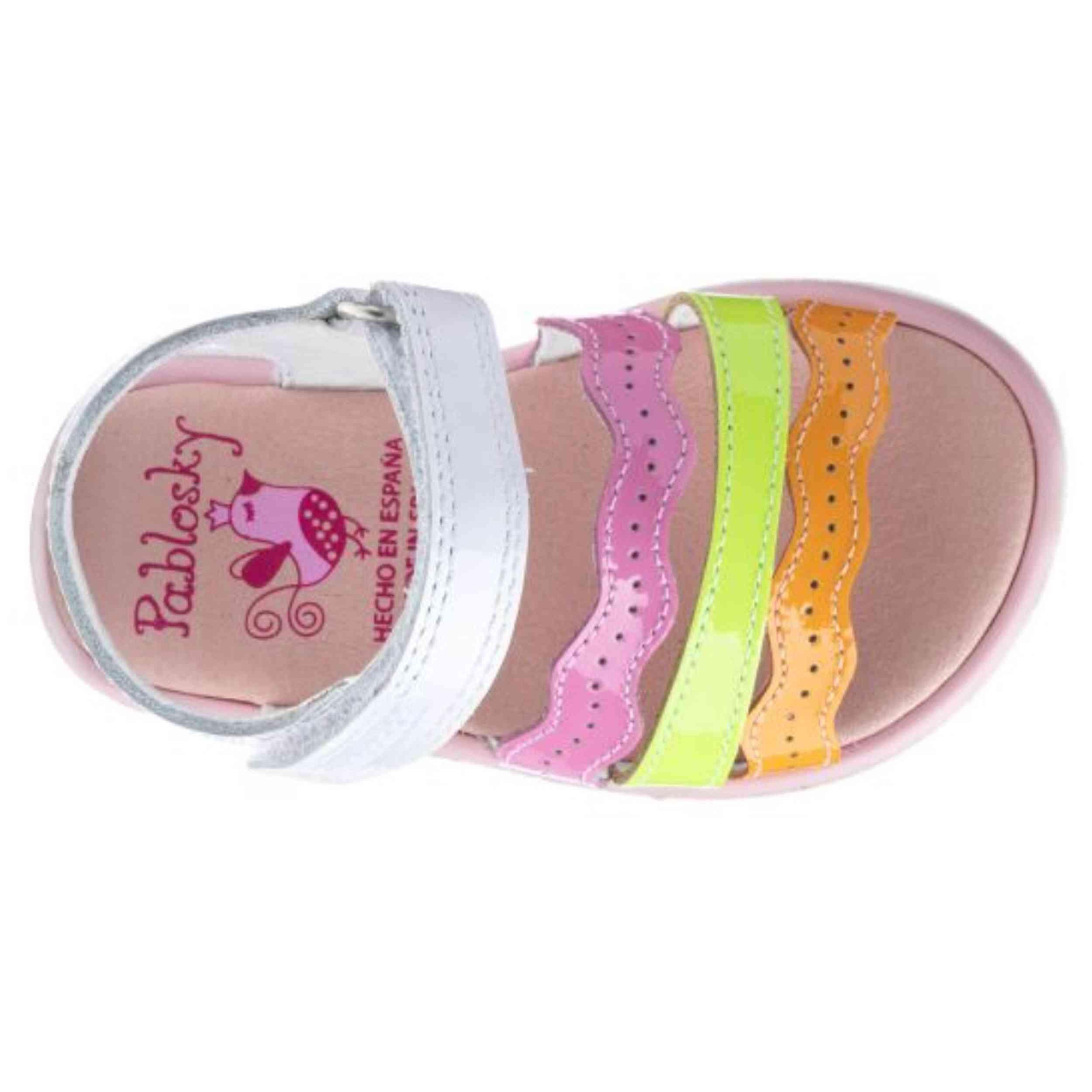 Sandalias Pablosky modelo 038509 para niñas 3/5