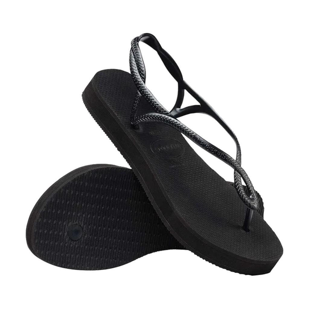 Infradito Havaianas Modello Luna Flatform Colore Nero 3/5