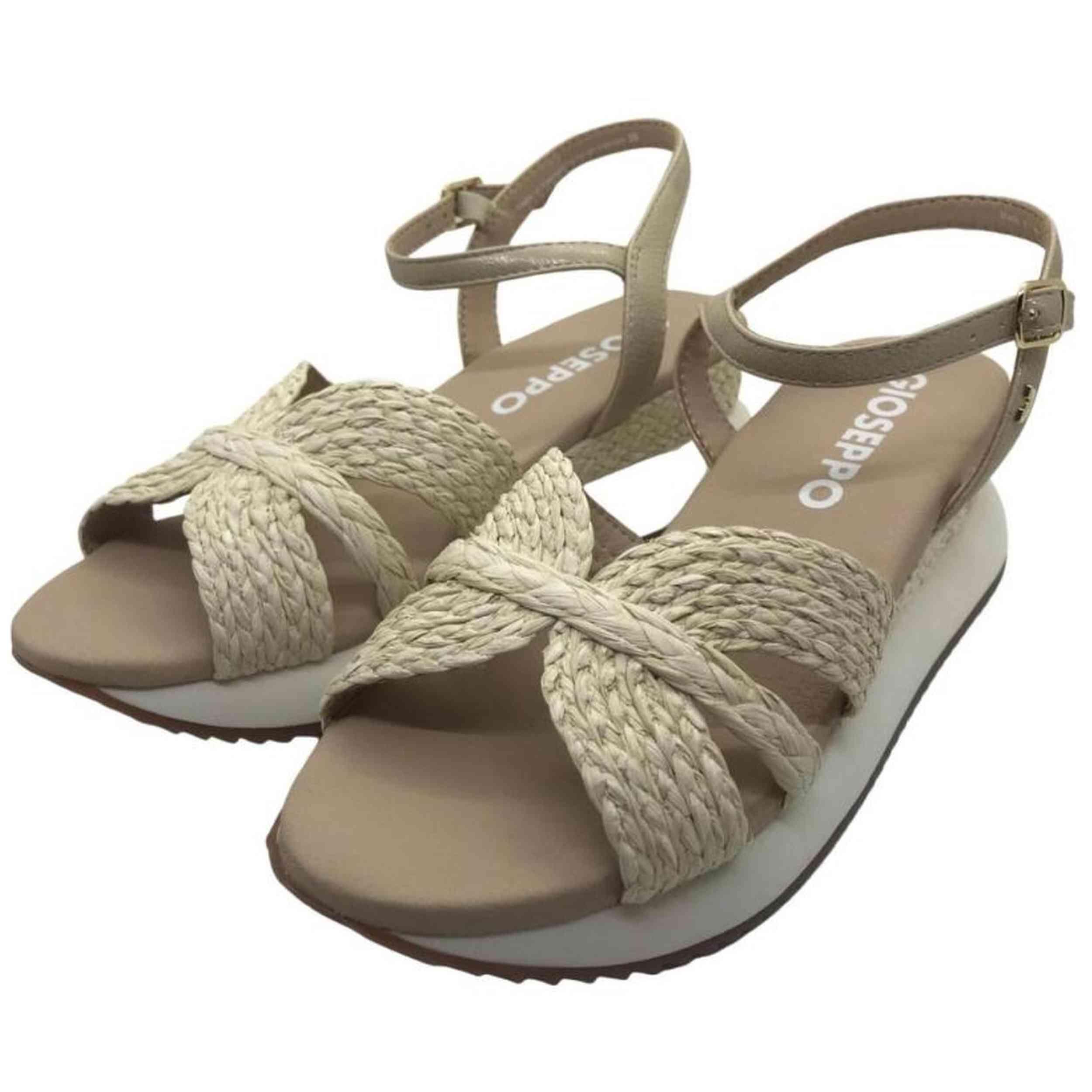 Sandales Gioseppo modèle 74009-GUILDHALLNAT pour femmes 5/5