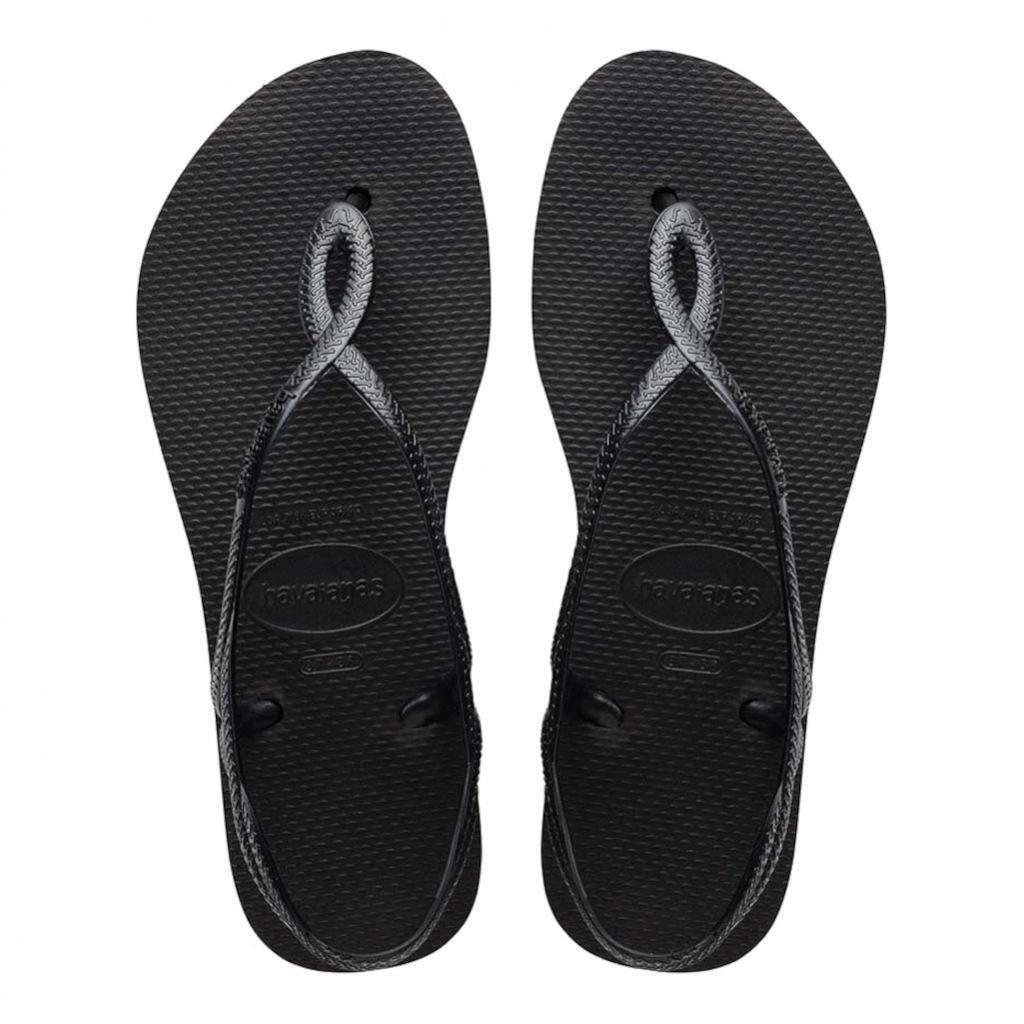 Infradito Havaianas Modello Luna Flatform Colore Nero 2/5