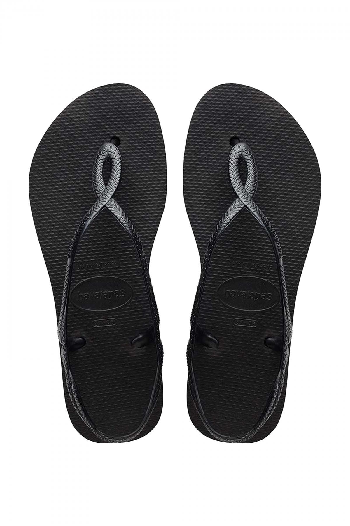 Infradito Havaianas Modello Luna Flatform Colore Nero 5/5