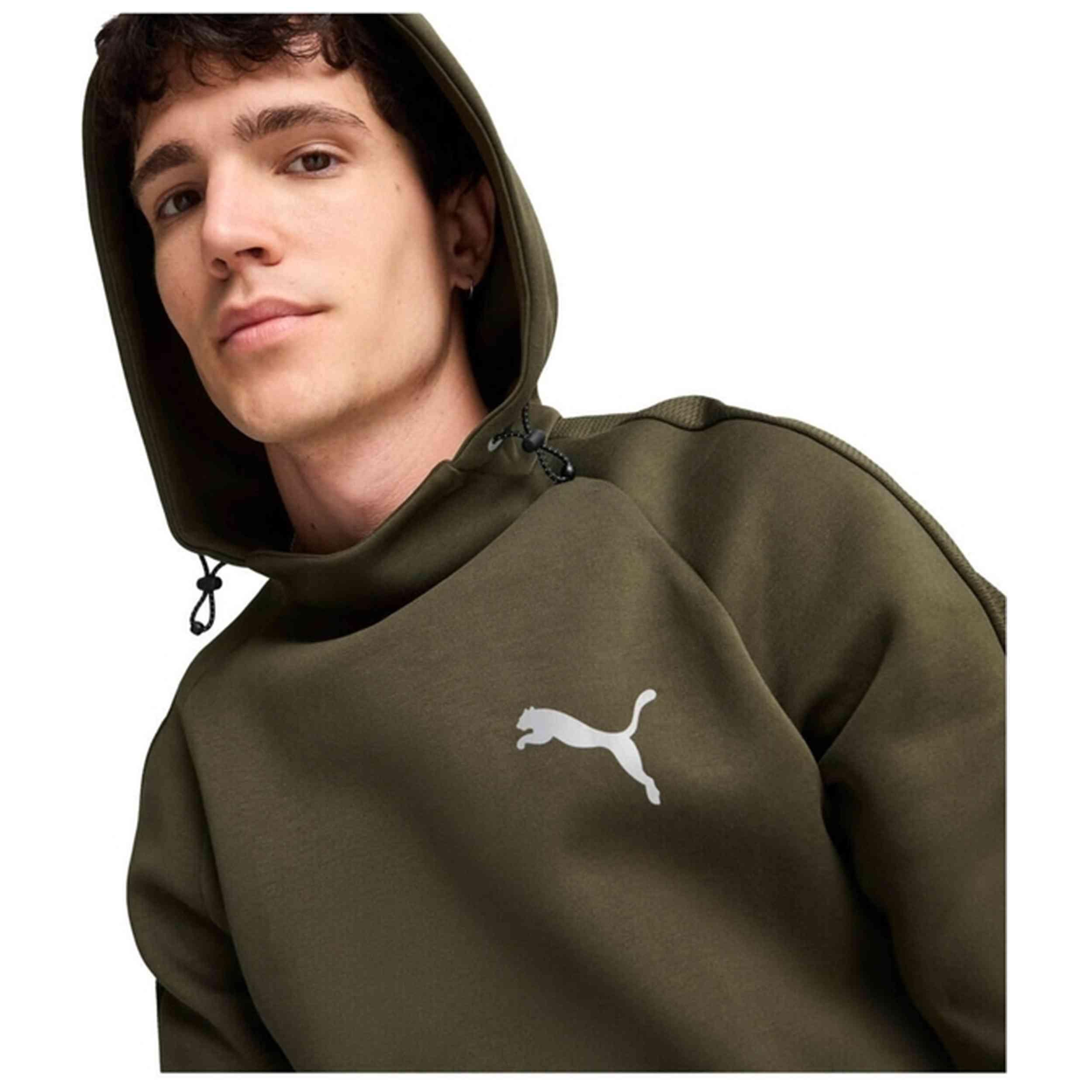 Felpa con cappuccio Puma modello 681699-70 per uomini 4/5
