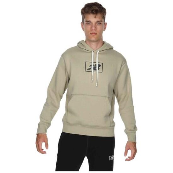 Felpa con cappuccio New balance modello MT33520-FUG per uomini