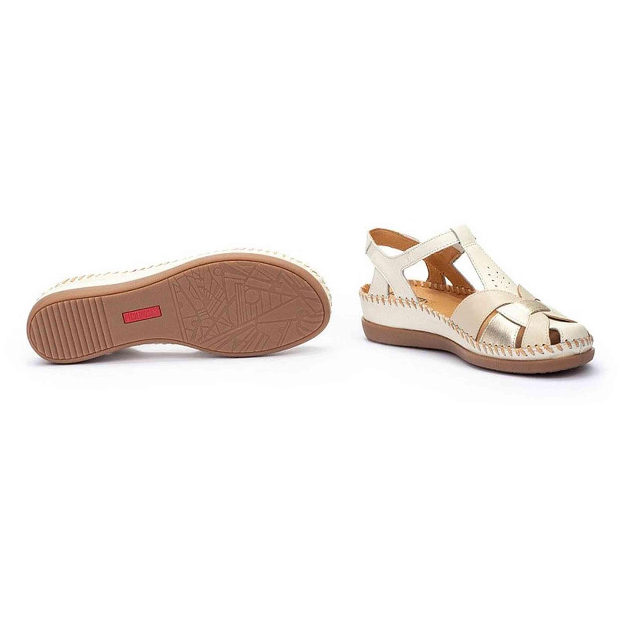 Sandales Plates Femme Pikolinos W8k-0847 Beige 5/5