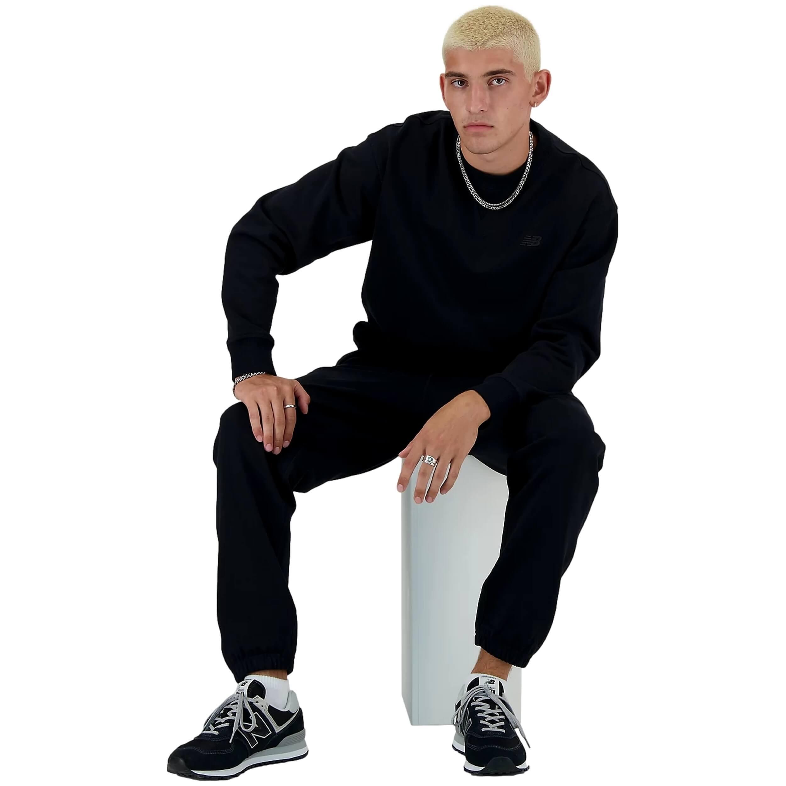 Sweat New balance modèle MT41506BK pour homme 5/7