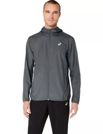 Jacke für Herren Asics Core Grau