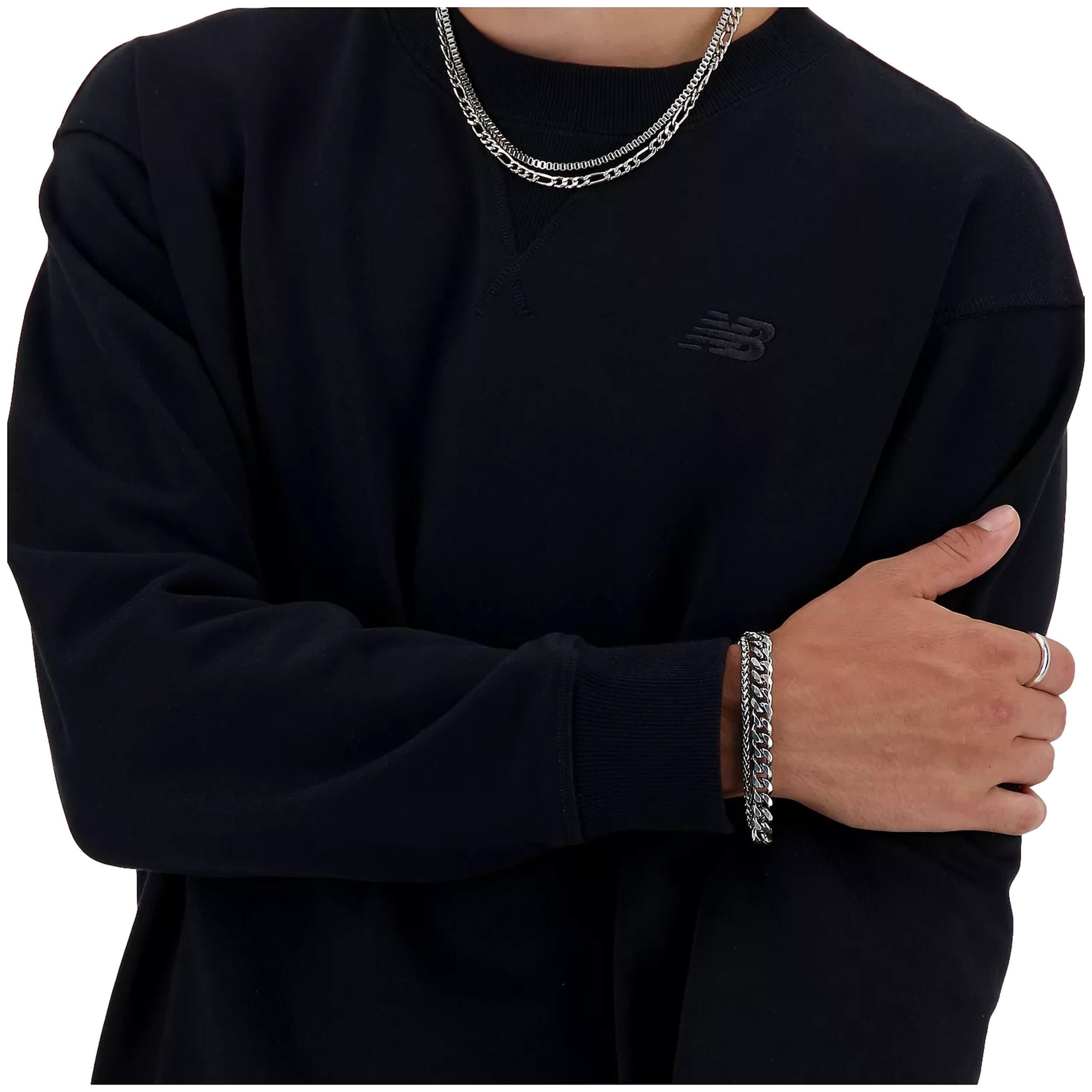 Sweat New balance modèle MT41506BK pour homme 4/7
