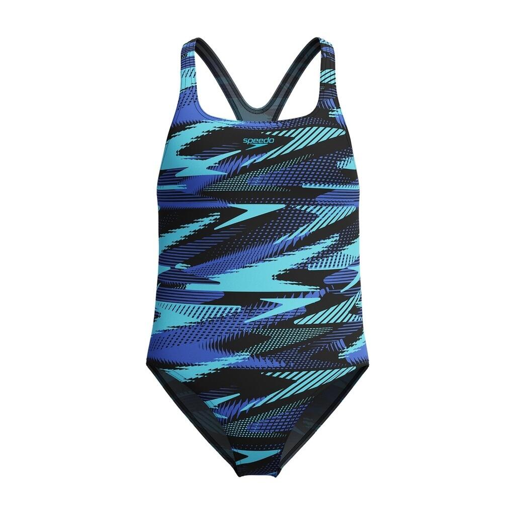 Girl's swimsuit Speedo Hyperboom Allover Medalist