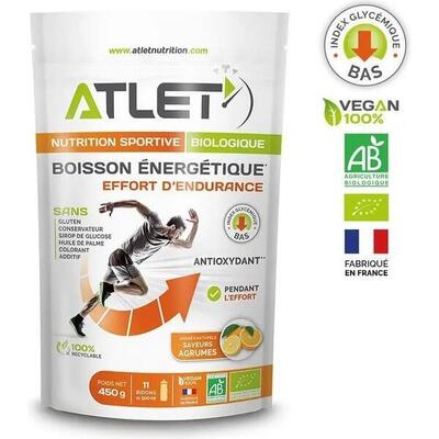 Bio citrus energiedrank atlet nutrition