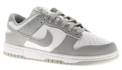 Nike dunk low nn grijs/wit