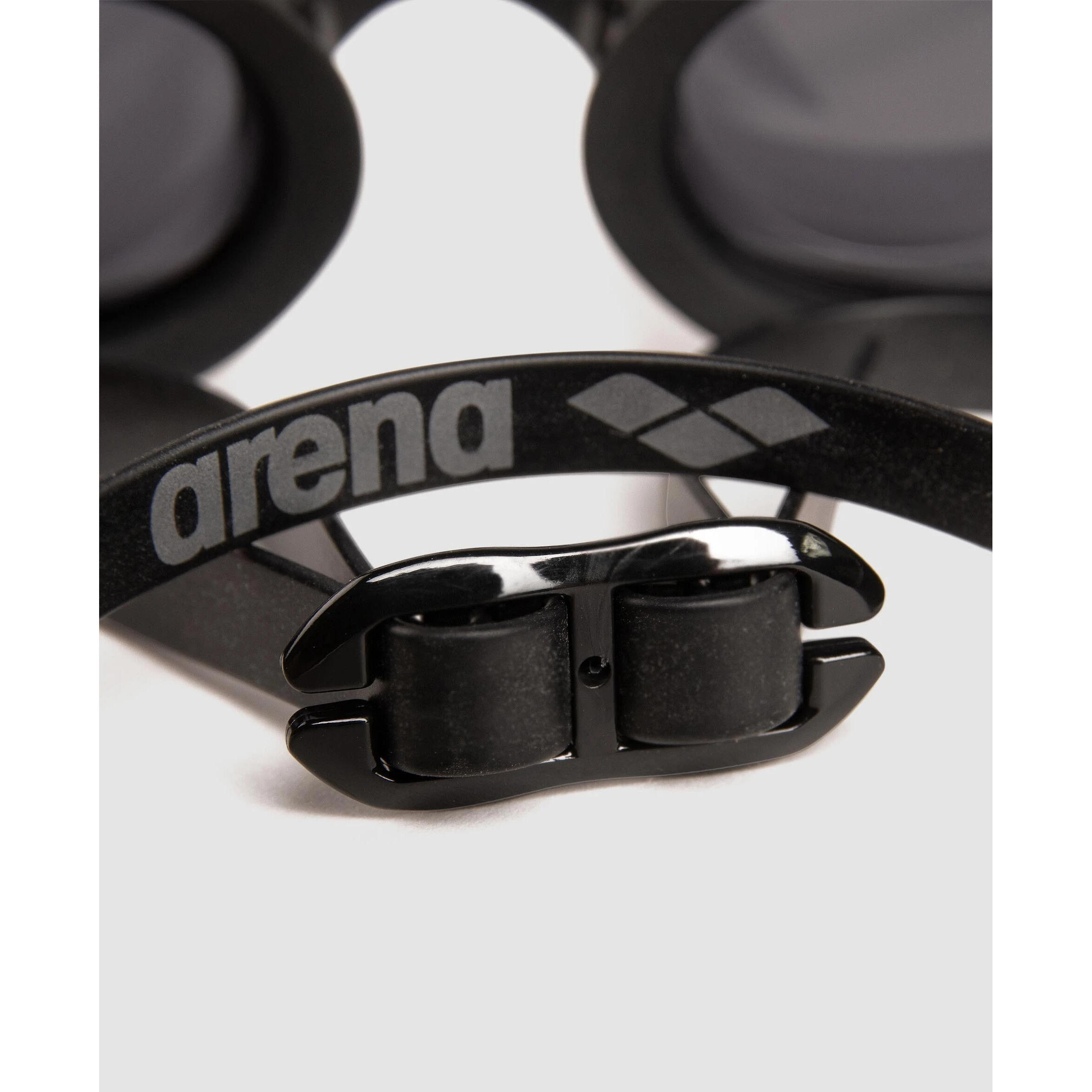 ARENA Cobra Core Swim Goggles Swipe Mirror Black Silver